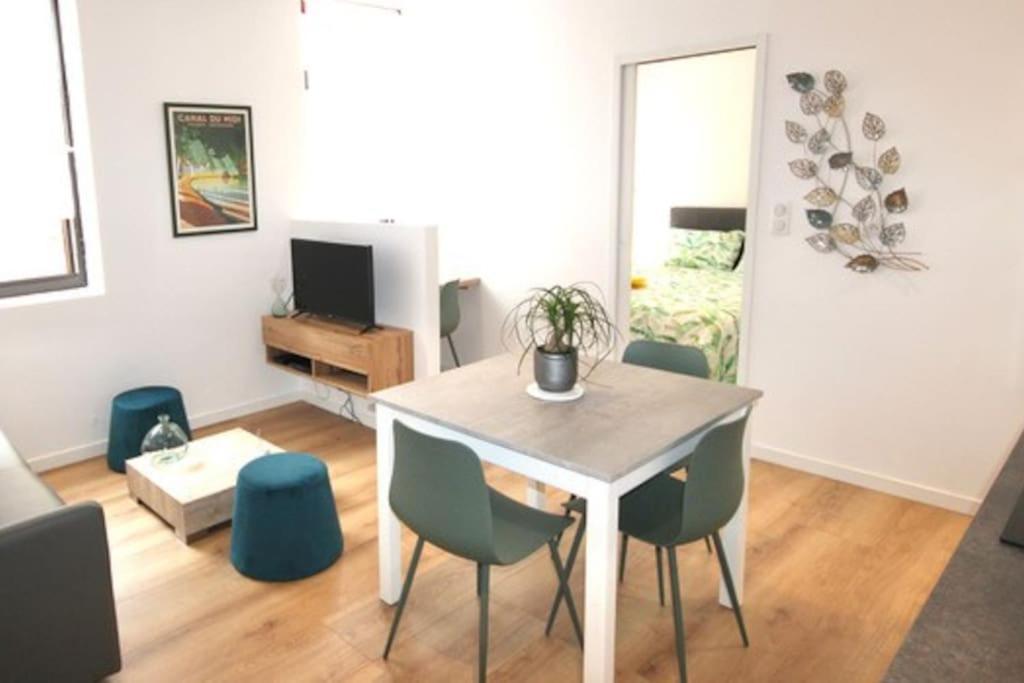 Ferienwohnung Au Gout Du Jour Climatise Toulouse Exterior foto