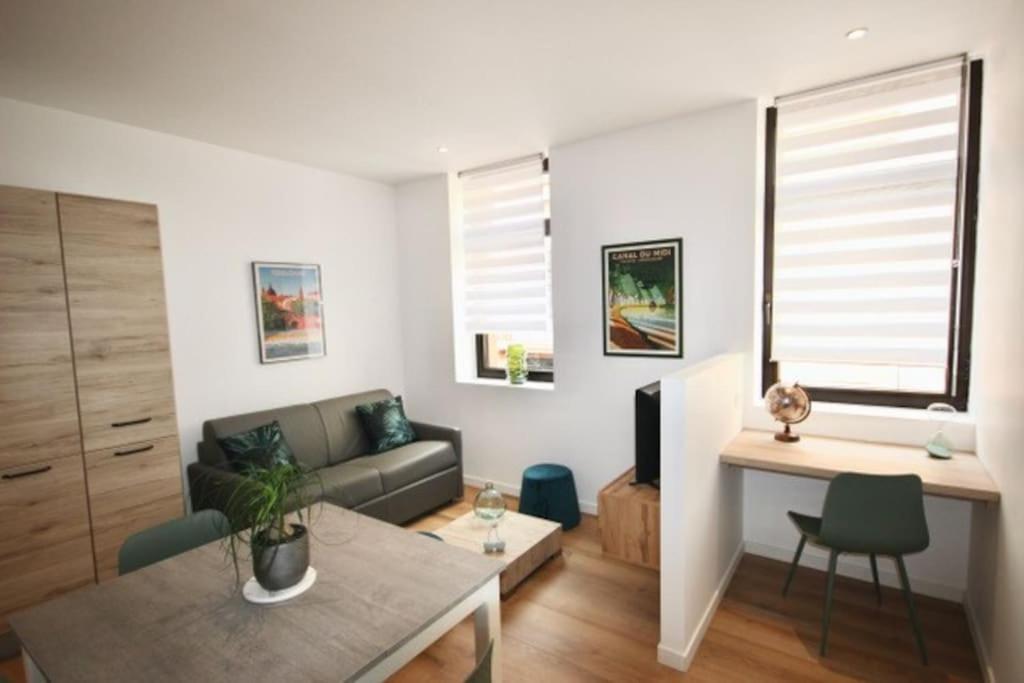 Ferienwohnung Au Gout Du Jour Climatise Toulouse Exterior foto